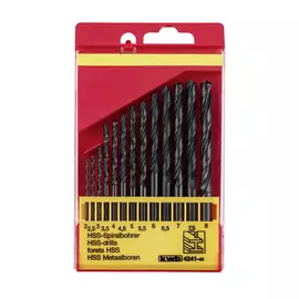 набор сверл по металлу KWB 13шт