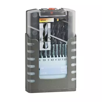 набор сверл по металлу KWB 19шт