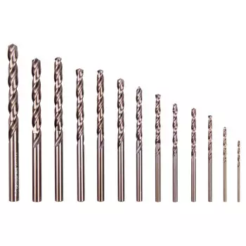 набор сверл по металлу MONOGRAM 1,5-6,5мм 13шт