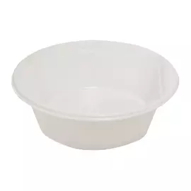 набор тарелок 50шт 20,5см 500мл глубокие пластик белые