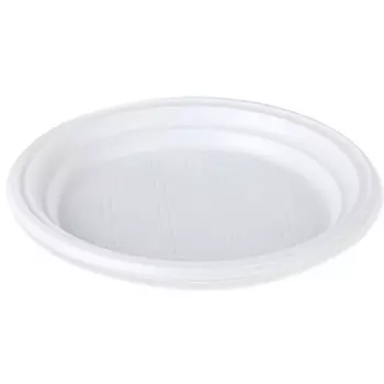 набор тарелок ANTELLA 100шт 20,5см пластик белый