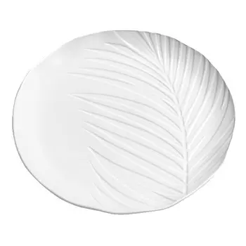 набор тарелок STENOVA HOME Bali 2шт. 27см обеденные фарфор белый