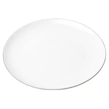 набор тарелок STENOVA HOME Symbol 2шт. 25см обеденные фарфор серая отводка