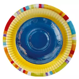 набор тарелок Свобода мысли 6шт 23см бумага