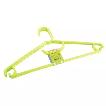 набор вешалок Бытпласт р-р 4850 см 3шт в ассортименте