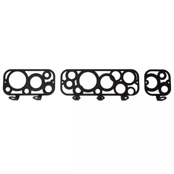 набор вешалок GALA Пузырьки 210х81х31,5мм черный металл