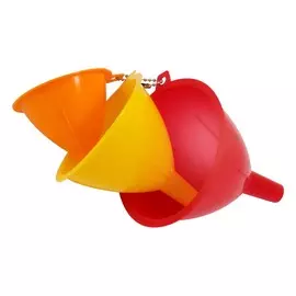 набор воронок MALLONY FS-1 3 шт 11/ 10,5/ 10 см полипропиле