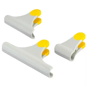 набор зажимов для пакетов SMART SOLUTIONS Snip Click 3шт 15см, 10см, 5см пластик