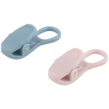 набор зажимов для полотенец РЫЖИЙ КОТ Mollete 5шт пластик, нерж.сталь