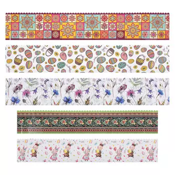 наборбумажныхободков MARMITON Пасхальныйдлякуличей2шт7х43см3шт 8х50см бумага