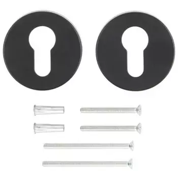 накладка на цилиндр ЗЕНИТ РT-002 чёрный матовый