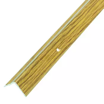 накладка на ступень Русский профиль дуб темный 1,8 мх21х2мм