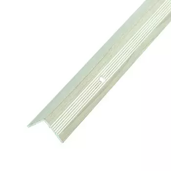 накладка на ступень Русский профиль дуб жемчужный 1,8 мх25 х2 мм