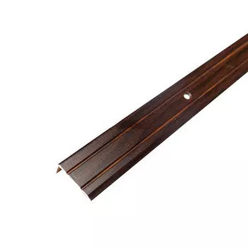 накладка на ступень Русский профиль орех темный 0,9 мх24х2мм