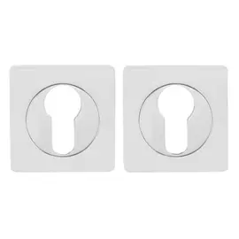 накладка под цилиндр AJAX квадрат хром