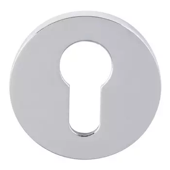 накладка под цилиндр EDSON круг хром