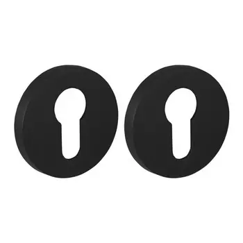 накладка под цилиндр FUARO ET SLR BL круг 6мм черный