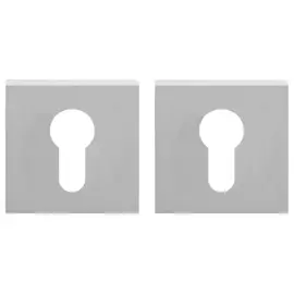 накладка под цилиндр FUARO квадрат хром