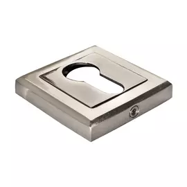 накладка под цилиндр MORELLI квадрат никель черный