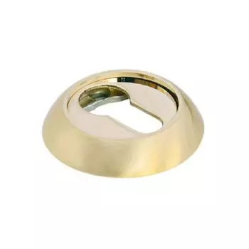 накладка под цилиндр MORELLI MH-KH SG/GP круг матовое золото / золото