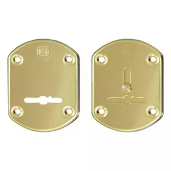 накладка под сувальдный ключ ГАРДИАН ГЛ 21 золото