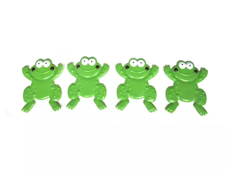 наклейка для ванны 11,5х14см антискольз. лягушка