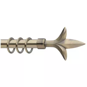 наконечник ARTTEX 16мм лилия золото антик, арт.н. 16.75.650