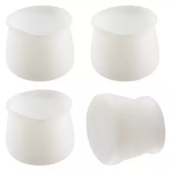 наконечник для мебельных ножек 30-50мм универсальный белый 4шт