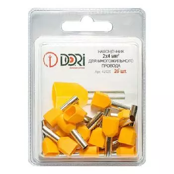 наконечник-гильза для кабеля 4мм2 25 шт.