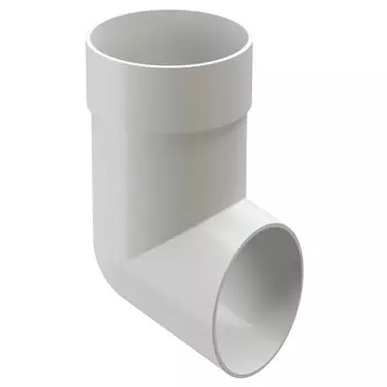 наконечник трубы DOCKE Premium d85мм пломбир ПВХ