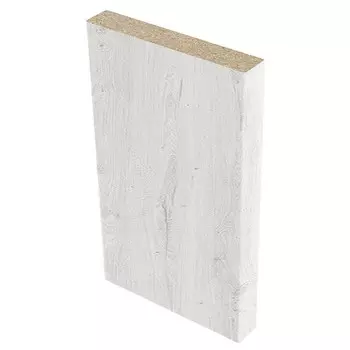 наличник ELDORF Санторини белый прямой 70мм ПВХ