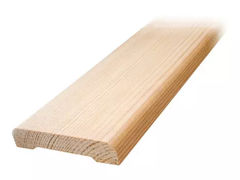 наличник гладкий сращ. НГС-60 2200х60мм б/с