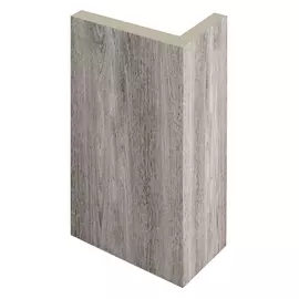 наличник MAXDOORS, 70 мм, Замша серая, 2,07 м, ПВХ телескоп