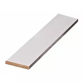 наличник Verda плоский 70мм белый ламинированный