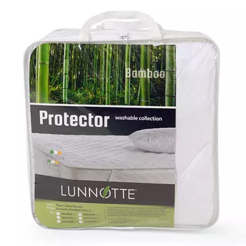 наматрасник LUNNOTTE 90х200см бамбуковое волокно, арт.LTPROB 90