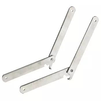 направляющая для секретера HETTICH откидная 116х124мм 2шт сталь оцинкованная