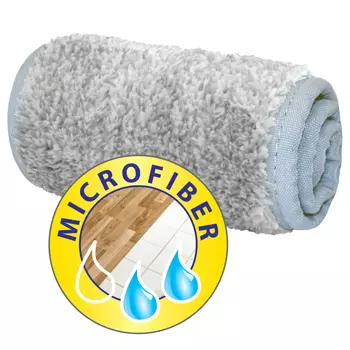 насадка для поломоя HAUSMANN Care Clean 34,5х12см с крючками микрофибра