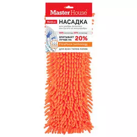 насадка для поломоя MASTER HOUSE Бачата морм-04 43х13см микрофибра