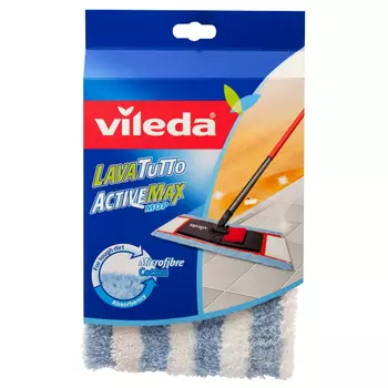 насадка для поломоя VILEDA Актив Макс 40х15см микрофибра, хлопок