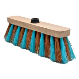насадка-щетка для швабры PAUL MASQUIN 33см уличная натур.щетина, дерево, пластик