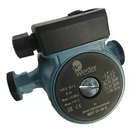 насос циркуляционный WESTER WCP 25-60G с гайками