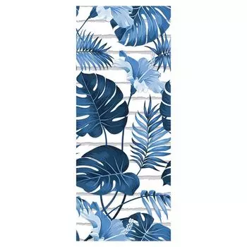 настенная плитка Флорис B54672 25х50 см синяя