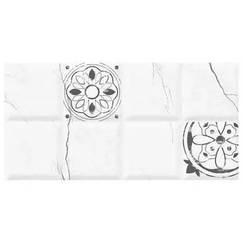 настенная плитка Keramin Альба пэчворк 60х30 см белая