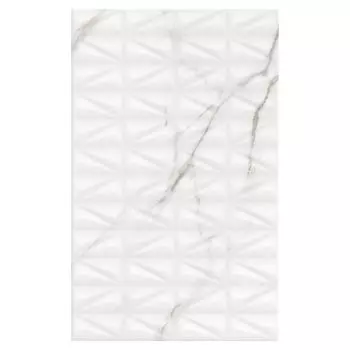 настенная плитка Unitile 25х40 см белая мозаика