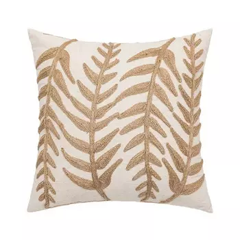 наволочка декоративная TODELIA Акация 45х45см бежевая, арт. HPW0079A-A