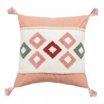 наволочка декоративная TODELIA Аргайл 45х45см розовая, арт. HPW0116A-A