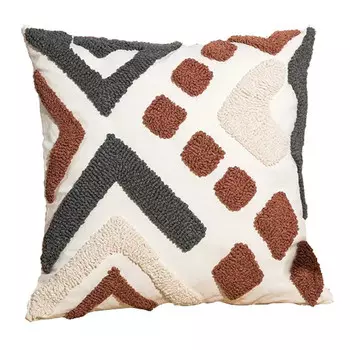 наволочка декоративная TODELIA Геометрия 45х45см белая, арт.HPW0090A-A