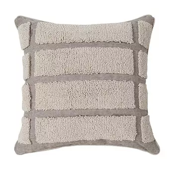 наволочка декоративная TODELIA Элемент-2 45х45см бежевая, арт. HPW0141A-A