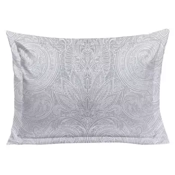 наволочка TAC 50х70см шелк серая, арт.1408-46816