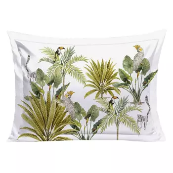 наволочка TAC 50х70см шелк зеленая, арт.1408-46824